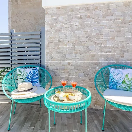 Nuras - L'azzurra - Double Bedrooms Private Bathroom&seaview Solarium 3*