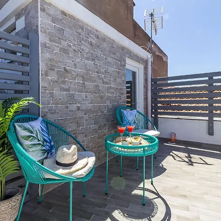 Nuras - L'azzurra - Double Bedrooms Private Bathroom And Seaview Solarium